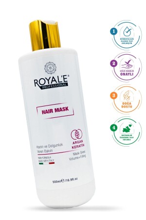 قناع الشعر من نوع MNZ - قناع الشعر من نوع Argan Keratin 500ml TYC278KYVN168891488488987 - royale professional
