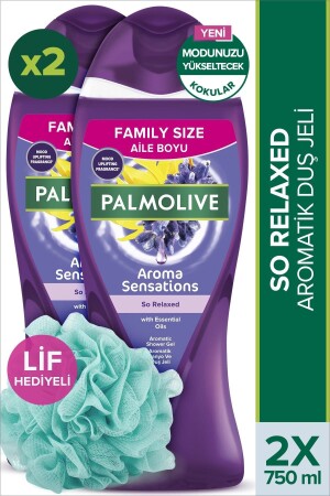 عواطف من MNZ- Aroma لذا راحة حمام و دش جيل 750 مل - Palmolive