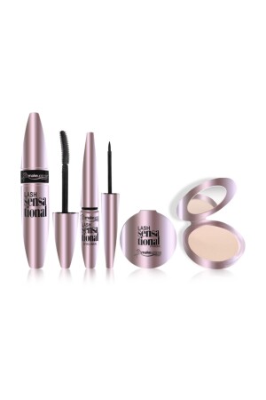 MNZ- Arya Rimel Eyeliner Powder Set مع صندوق التعبئة - Genel Markalar