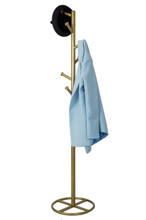 MNZ-ثابتة مذهلة الذهبية قدم كيس رف الملابس - Fec Reklam