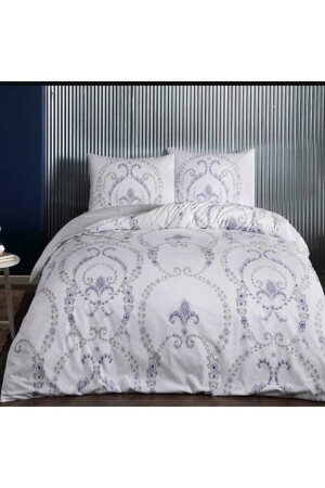 MNZ-- Astra Purple Double Cotton Duvet Cover Set TYC00320899850 - Taç