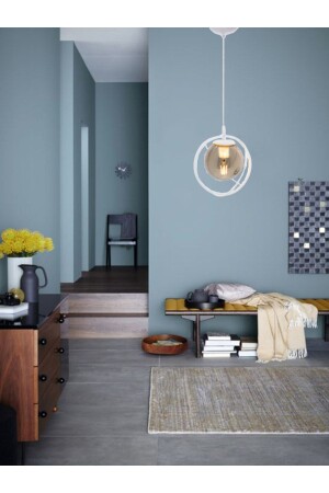 MNZ-موحد الأبيض، الدخان الزجاجية الشنابل-مؤدّن الصناعي-المصباح المعلقة الشنابل-غرفة المعيشة-المطبخ - avizade