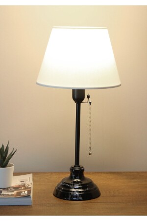 MNZ-فيتن نمط الرخام الأسود تفصيلي مصباح المظلة كريم الأنسجة Ayd-3512 AYD-3512 - HOMİNG