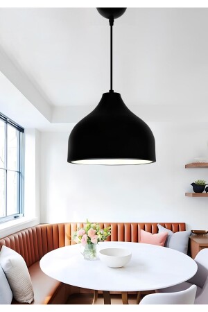 MNZ-ميلانو مصباح معلق معدني أسود مطعم مطعم Ayd-3550 AYD-3550 - HOMİNG