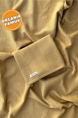 نمط المفاجأة من النوع MNZ Baby Pique علبة عودية عودية حشرة الأطفال الحرمز 100x120 سم CAİS142027109 - Baby Cais Collection