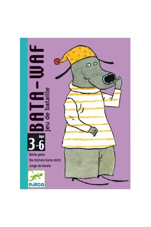 ألعاب بطاقة MNZ - Bata Waf DJ05104 - djeco