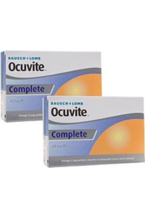 MNZ- كاملة Bausch Lomb 2 قطع 60 كبسولة - Ocuvite