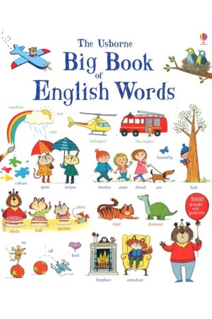 (MNZ) - الكتب الكبيرة من الكلمات الإنجليزية (Bb) - Usborne