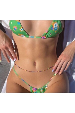 (MNZ) - لون الرمل (Bead) الخصر (Jewelry) الخصر - Melis