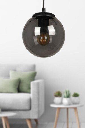 MNZ-مالطا شمعة واحدة الزجاجات السوداء المدخنة BEG0019BEG01 - Begüsa