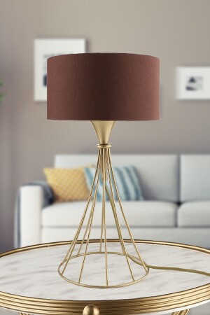 مصباح طاولة من كوري من نوع MNZ قبعة قديمة بنية BEG1284BEG25 - Begüsa