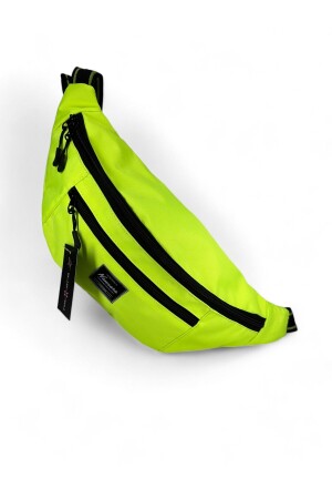 MNZ-تسلط الضوء على الصفراء كيس مجاني أكياس متعددة الجيب كتف وخصر كيس يومي كيس مفتوح - Nannara