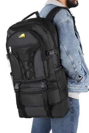 (MNZ) القوي الحجم الكبير (Bellows) (متجر التجول للتخييم) حقيبة ظهر (STR01) - Strong Bag