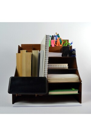 منظمة حامل قلم MNZ منظمة سطح المكتب العملي مع رف الوثائق BenLeos1 - BenLeo