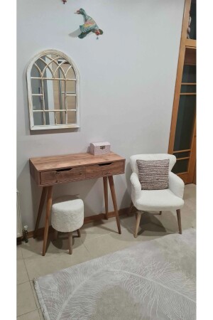 مجموعة كرسيكات الجذع من نوع MNZ - كرسيكات الأريكة الواحدة - كرسيكات الجذع - نيكات - أدوات التدي - الخشب الطبيعي - - Azra Mobilya