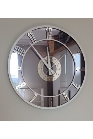 ساعة الجدار الممرآة MNZ (رقم فضي) BGN40 - estetik