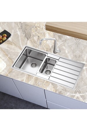 MNZ- المطبخ المكتبية ورق ملصق غطاء الرخام نمط - Bigaimaj