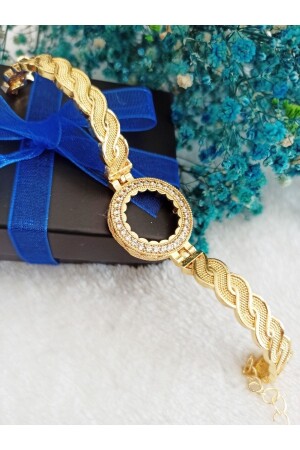 مقعد من الربع من MNZ - مقعد من ربع من الذهب - Tarz Takı