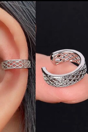 أذن الماسية الرمادية للنساء من MNZ - Jaida Moda