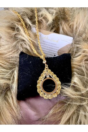 MNZ- بورما سلسلة ربع عنق ربع إطار عنق - Altin Sinek