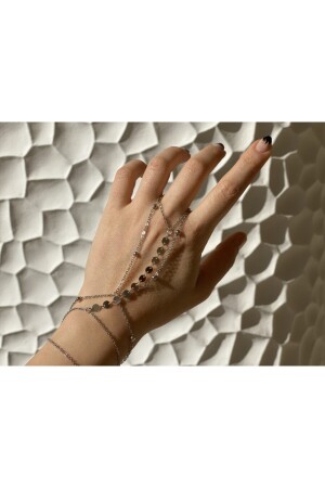 مجموعة ملحقات يدين من لون MNZ- الفضة - Pop Up Store