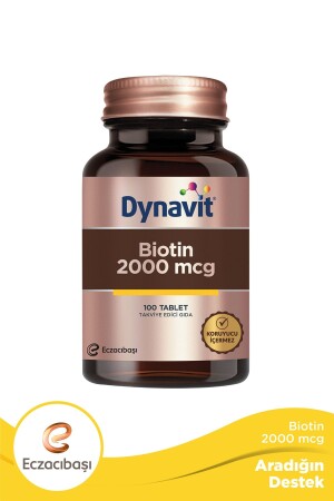 MNZ- Biotin 2000 ميكغ 100 حبوب منع الحمل 13577 - Dynavit