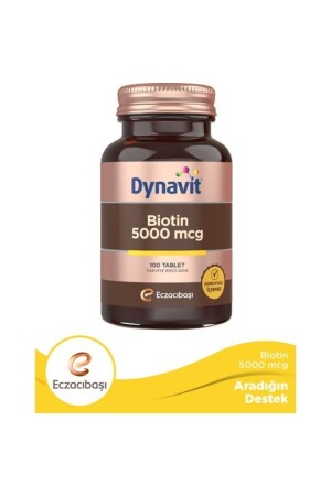 MNZ- Biotin 5000 ميكرو غرام 100 كبسولة - Dynavit