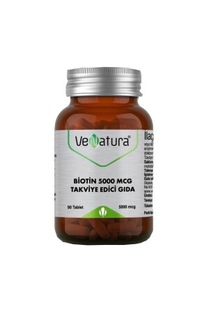 MNZ- Biotin 5000 ميكغ 90 حبوب منع الحمل 12943363igo - Venatura