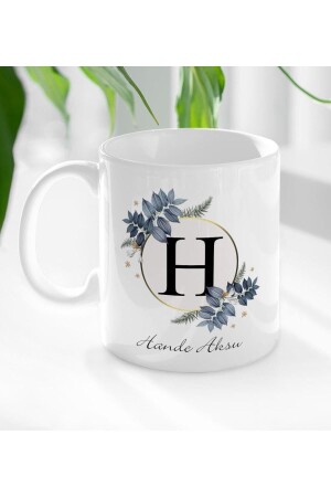 كوب أبيض شخصي من MNZ مع أوليات واسماء Bitmeden10397585 - Bk Gift