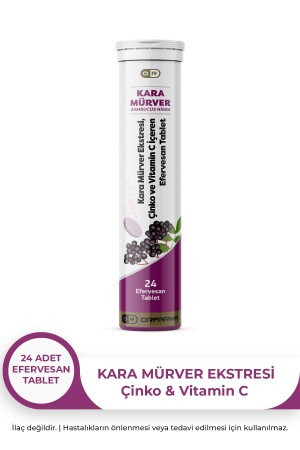 MNZ- Black Elderberry Extract حبوب منع الحرق 24 حبوب منع الحرق - Orfarma