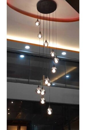 قمرة معلقة مساحة من المعرض MNZ blkhj - Beyaz Aydınlatma