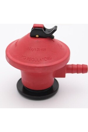 جهاز تنظيم الأنابيب MNZ Bm Turgas مع معقلبة بلاستيكية حمراء الرمادية M157-3p 59849618496 - BÜRO MEKANİKER