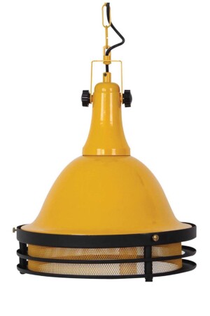قفس أسود من صفراء MNZ واحد شمعة معدن مصباح معلق مكتب المنزل غرفة المعيشة المطبخ صراصنة صراصنة الشعر شمعة BMM2052EXXX04 - Bamyum