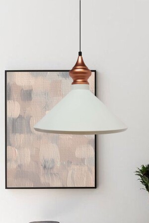 مصباح العدوان الأبيض من نوع MNZ شمعية واحدة مصباح العدوان الأزياء المزخرفة المطعم مطبخ عرض غرفة المنتدى هدية للمنزل BMM2064 - Bamyum