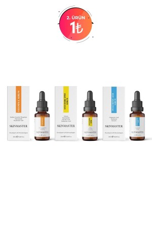 مجموعة رعاية من نوع MNZ- Brightening Set للجلد الملامح الداكنة التي تحتاج إلى الرطوبة Sm101 SM101 - SkinMaster