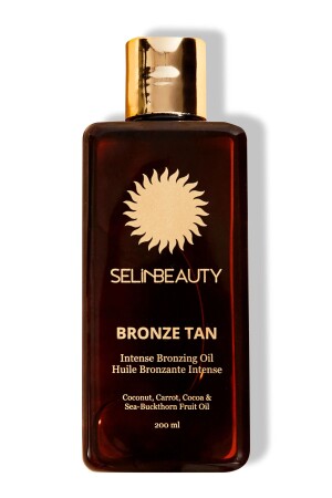 MNZ- Bronze Tan زيت الكنز المكثف 200 مل - Selin Beauty