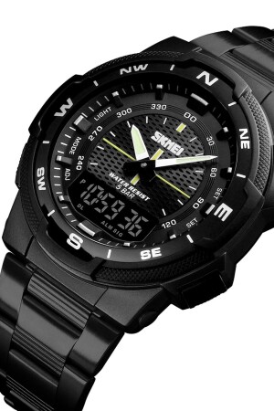 ساعة المساواة السوداء من قبل رجال MNZ Bty-1370 BTY-1370-BLACK - Skmei