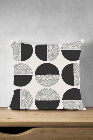 MNZ-مضاعفة الجانب المطبوعة الأسود الهندسة والقوس نمط حبة العسل القذيفة القذيفة قضيب Byf2023011 - By Fatih Concept