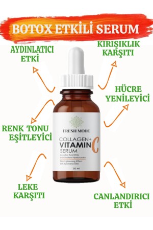 MNZ- تُضيء الجلد، فعالة على البوتوكس، فيتامين C ومرشح الكولاجين 0987612345 - Fresh Mode