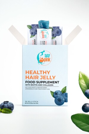 فيتامين MNZ-الشعر - صيغة خاصة تحتوي على الكولاجين- البيوتين و فيتامين C 30 قطعة - Seapink