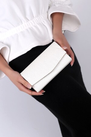 كيس النساء من كريستال بيضاء MNZ C0201-18 - Wmilano