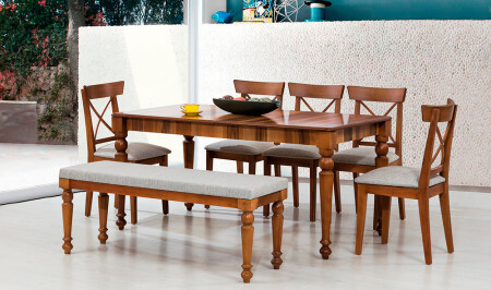 مجموعة طاولة الطعام الكبيرة التي تدور من جمال MNZ - Cadde Yıldız