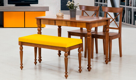 طاولة الطعام من الجمال المتحولة من MNZ - الخردل - Cadde Yıldız