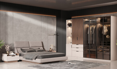 غرفة نوم MNZ مع صندوق تخزين كابادوكيا - Cadde Yıldız