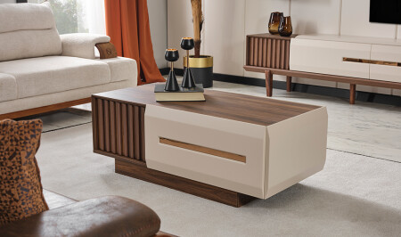 طاولة القهوة من مشروع MNZ مع الجرافات - Cadde Yıldız