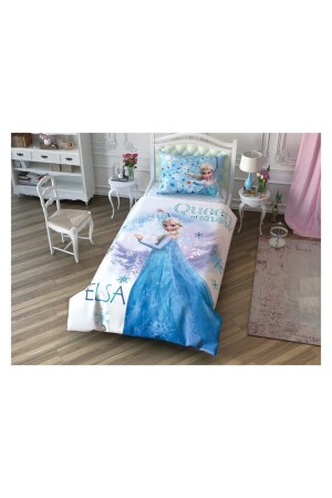 تم ترخيصها من قبل MNZ (تشيكيا) Candır Single Duvet Cover Set Frozen OSMTACCEKCANLANDIRTNK - Taç