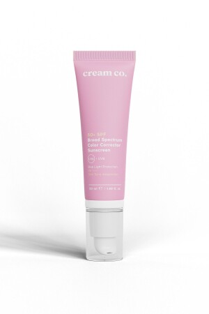 MNZ- مضادة لللامع تُضيء لون الجلد تُساوى لون CC واقي الشمس الوجه Spf 50 جميع أنواع الجلد - Cream Co.