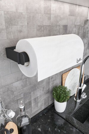 MNZ-ممارسة سحب الورق المتحركة حامل المطبخ حامل النابكين معلق المطبخ CEKHAVLULUK001 - Lamizon