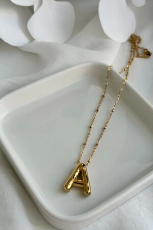 MNZ-الصدأ المقاوم للصدأ بالون حروف العنق - Stainles Steel