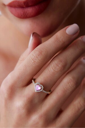 MNZ- خطير علاقة حلقة قلب نموذج حلقة صلبة الحجر الزيركون - The Steel